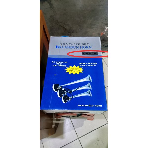 sparepart klakson trompet telolet 6suara