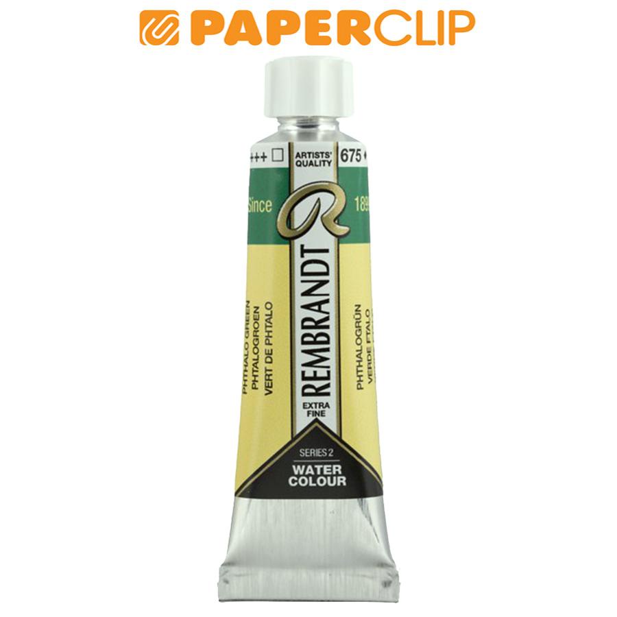 

WATERCOLOR REMBRANDT 05016750 10ML S2 PHTHALO GREEN