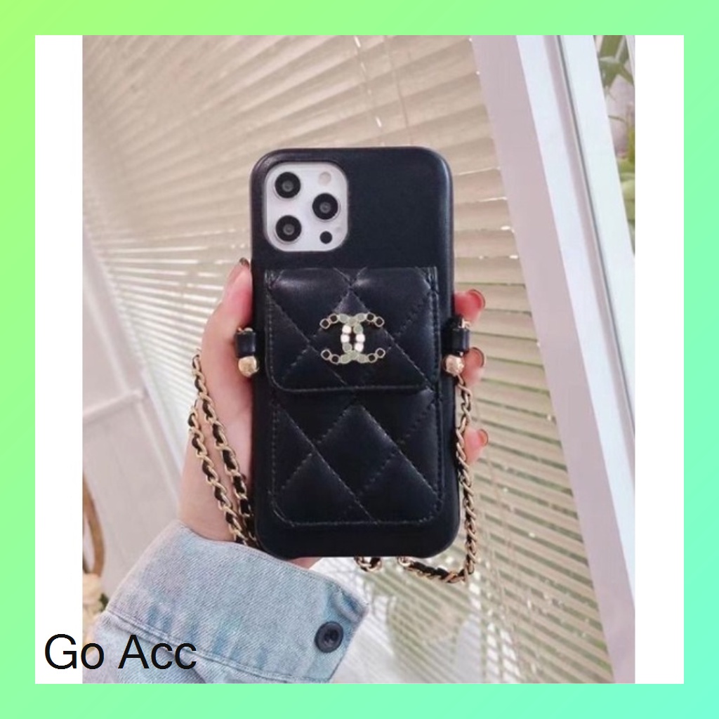 FH30 CHA*NEL Tas Mini Hardcase Casing Iphone X/Xs Xr Xs Max 11 11 Pro 11 Pro Max 12/12 Pro 12 Pro Max 13 13 Pro 13 Pro Max