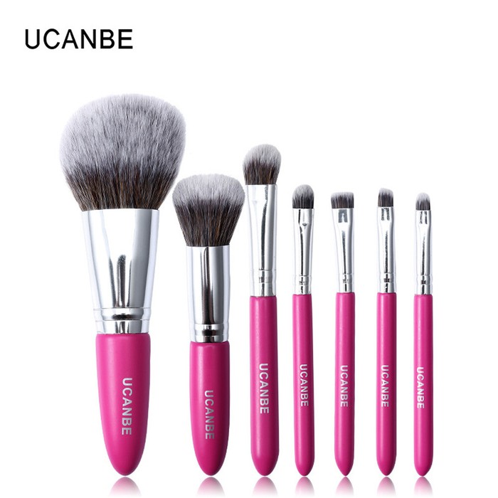 UCANBE 7 Pcs Makeup Brush Set