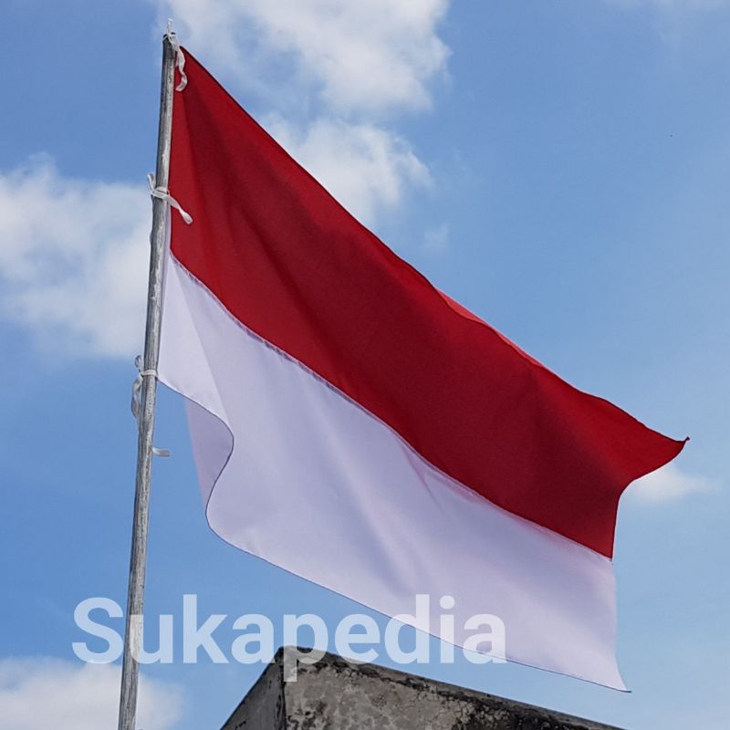 Bendera Merah Putih Kain Tetoron