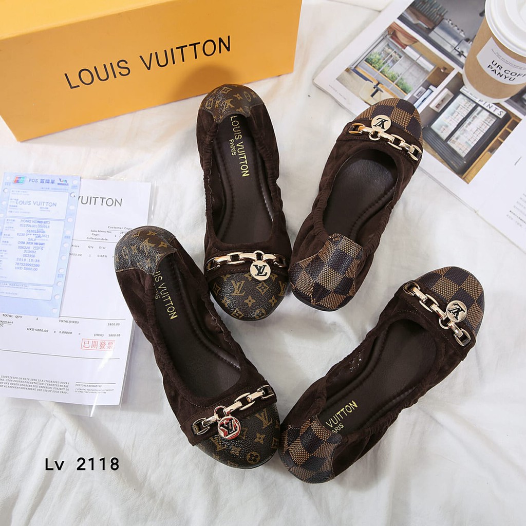 SEPATU FLAT WANITA Louis Vuitton #2118