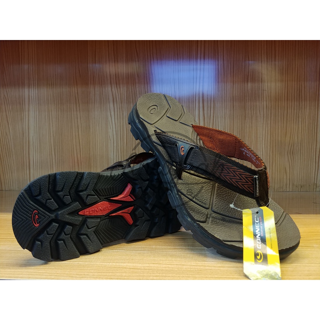SANDAL JEPIT/SANDAL OUTDOOR CONNEC PRIA TERBARU ALFONSO l BNIB CONNEC