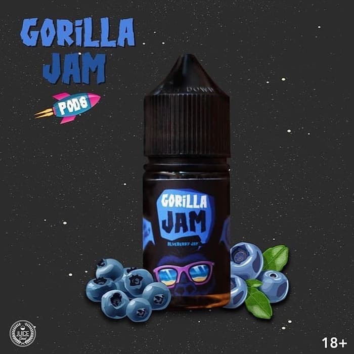 Gorilla Jam Pods Salt Nic Saltnic Friendly E Liquid By Juice