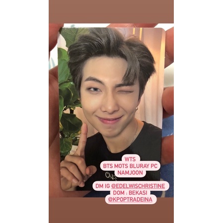 BTS MOTS BLURAY PC RM NAMJOON