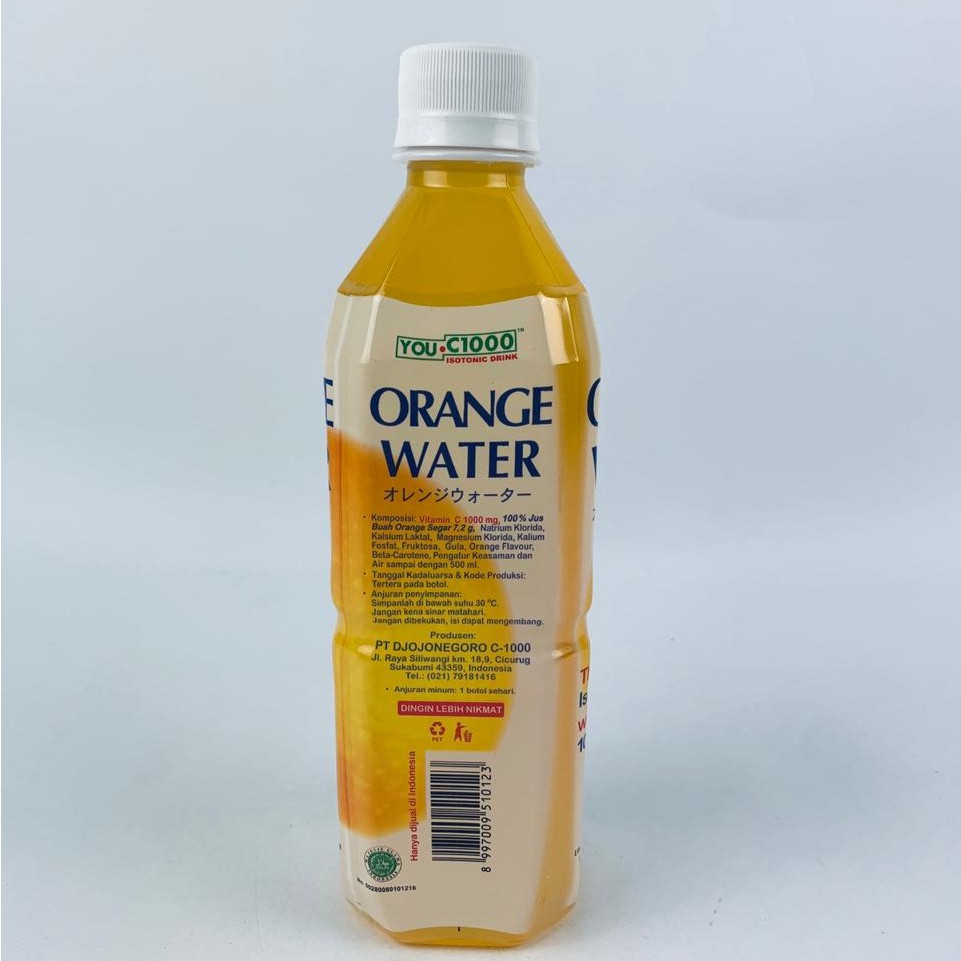 Minuman You C1000 Orange Water 500ml Shopee Indonesia