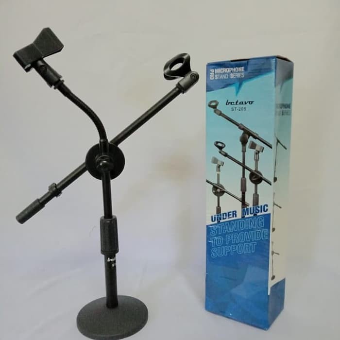 Stand Mic Meja Betafo st 205  Flexible / Tripod Mic / HP Microphone Stand