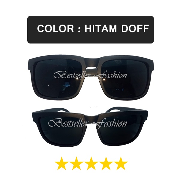 Kacamata Hitam Bentuk Kotak Untuk Pria Dan Wanita Mengemudi / Hiking / Memancing / Olahraga Kaca Mata Fashion Gaya Outdoor Anti Silau Sunglasses Unisex