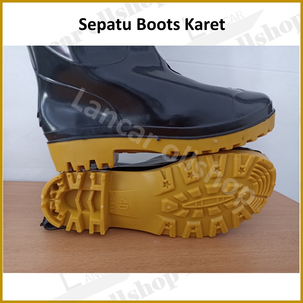 Sepatu boot/sepatu bot karet murah/sepatu boot panjang/sepatu boot tahan air/sepatu boot pria murah