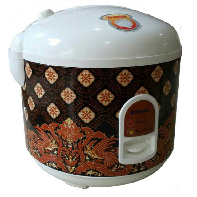 Rice Cooker Miyako 1.8 liter Motif Batik - Magic Com MCM-528 - Magicom MCM 528