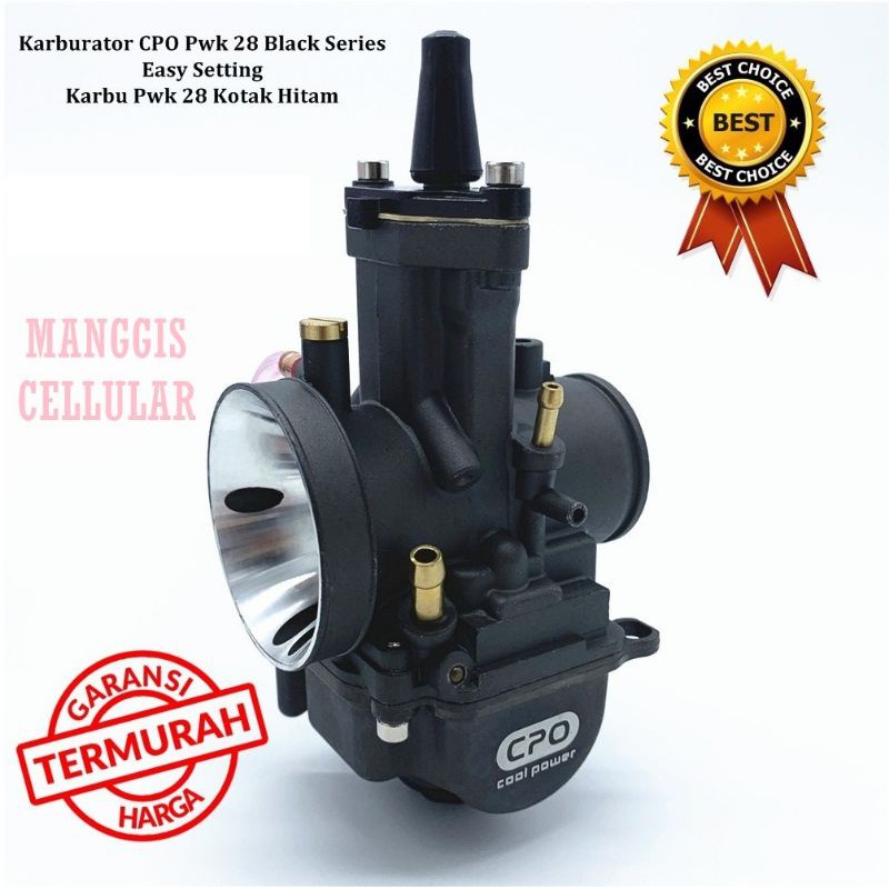 Karburator CPO Pwk 28 30 32 Karbu Original Chrome &amp; Black