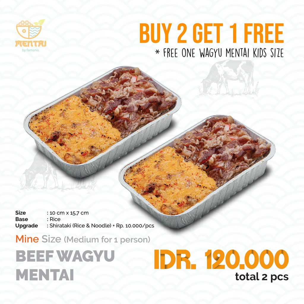 

Mentai by Farnanis - Wagyu Mentai Buy 2 Get 1 Free