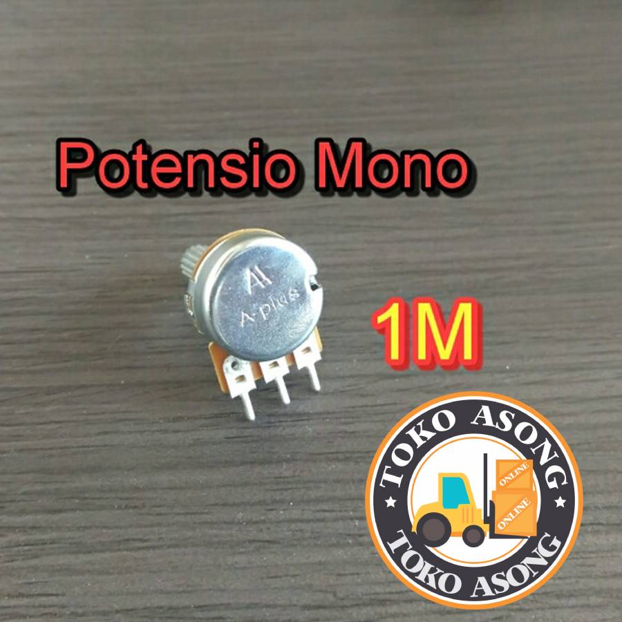 potensio mono 1M potensiometer 1 M meter kilo ohm
