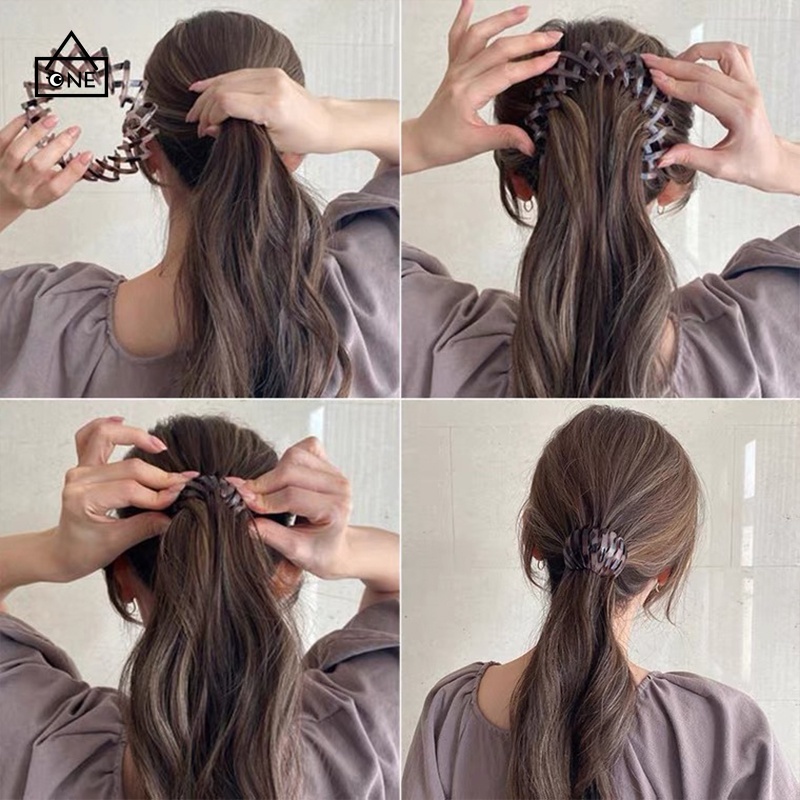 [COD❤️]Ikat Rambut Jepit Rambut Wanita Ikat kepala Korea Fashion Simple Jepit Salon Rambut Ikat Rambu A.one