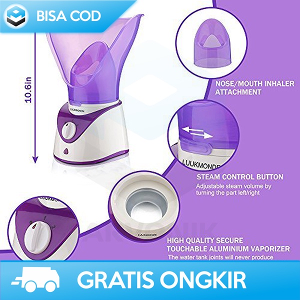 STEAMER SPA PERAWATAN WAJAH BY BIUTTE.CO AIR HUMIDIFIER - 618 ORIGINAL