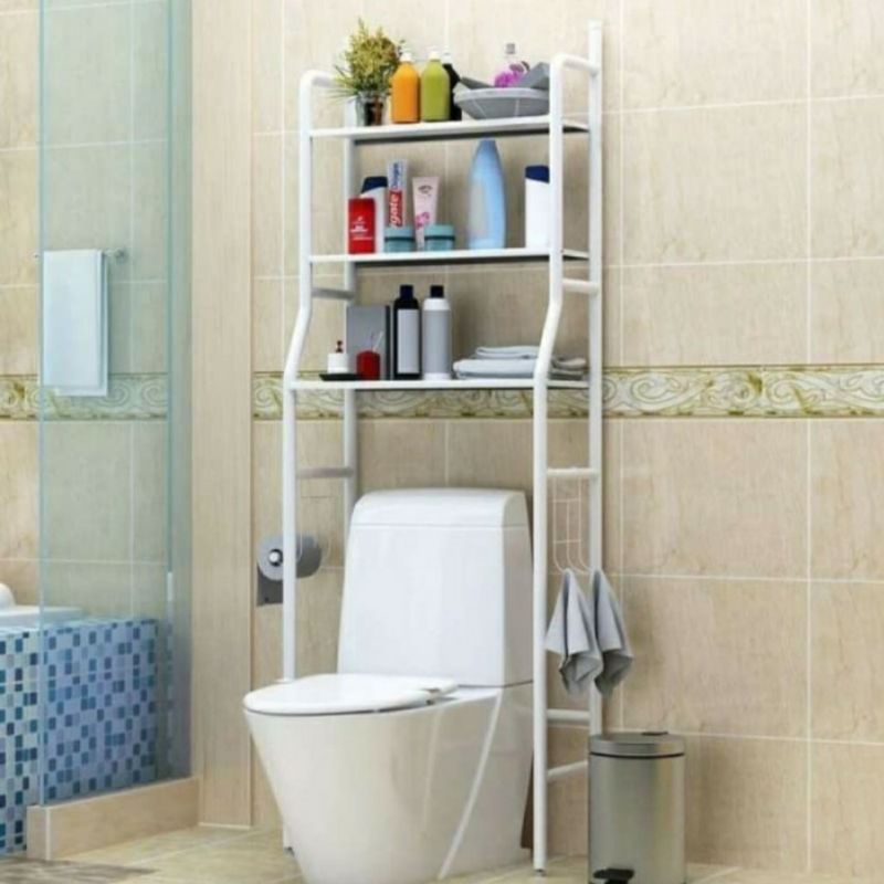 rak kamar mandi organizer rak toilet