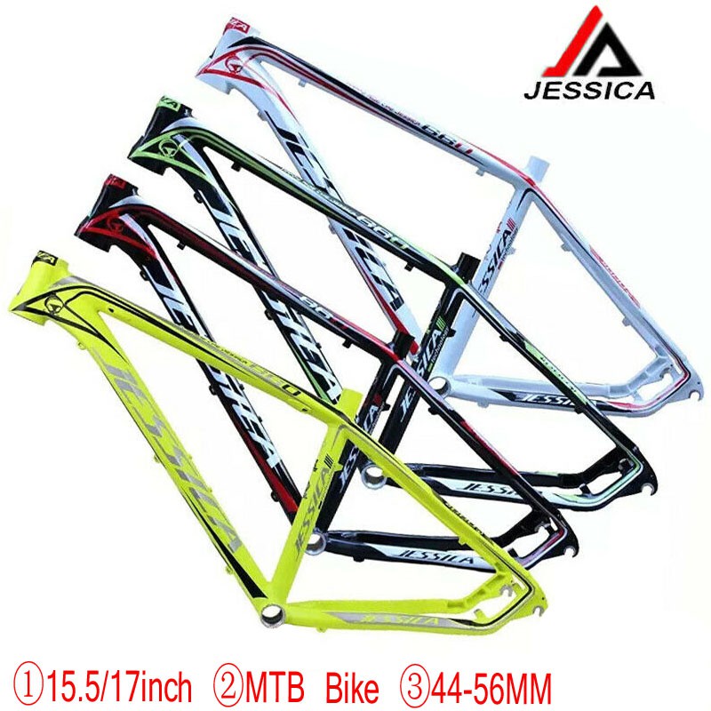 IMPORT JESSICA Mountain Bike Frames 26er  MTB Bicycle Frame Set 15.5/17" Aluminum Frameset 44-56mm