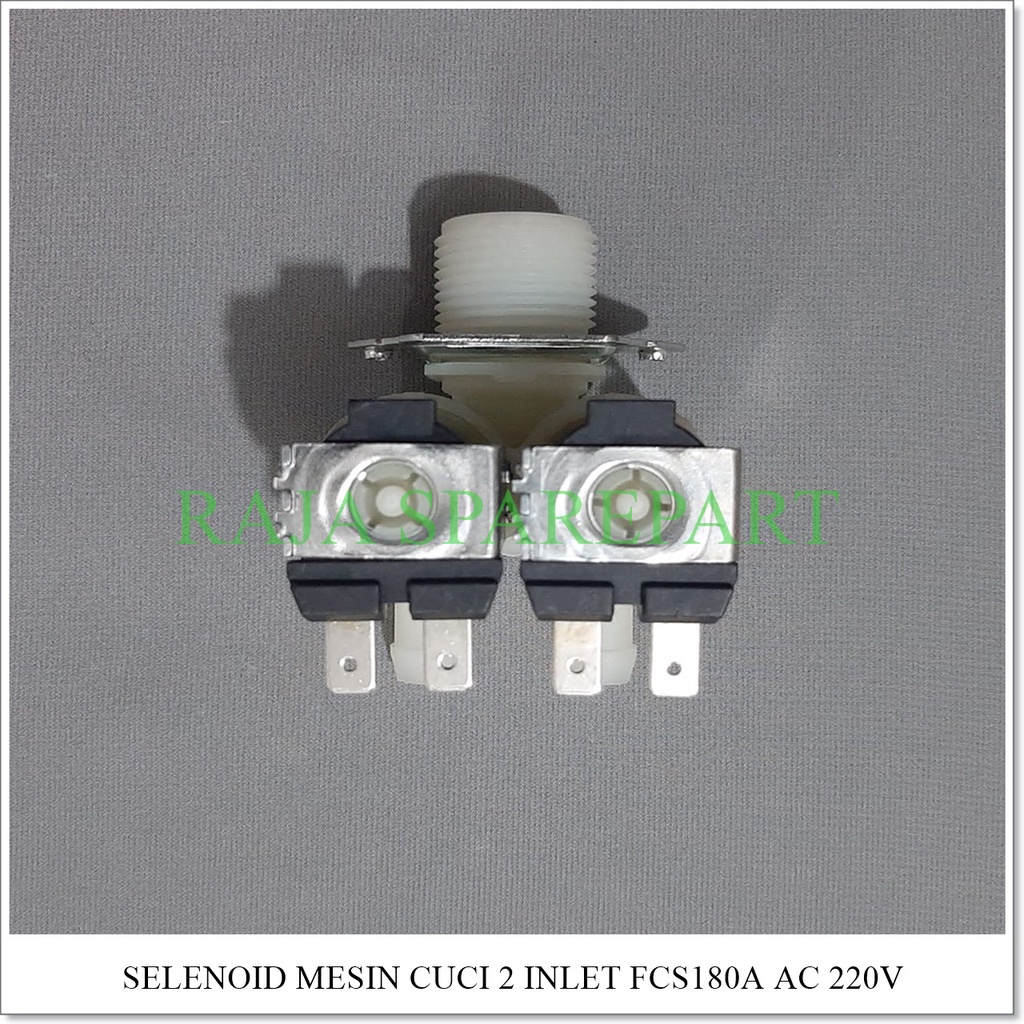 Selenoid / Water Inlet Mesin Cuci INLET DOUBLE FCS180A (AC 220V)