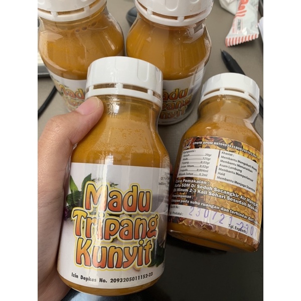 

MADU TRIPANG KUNYIT 350GR