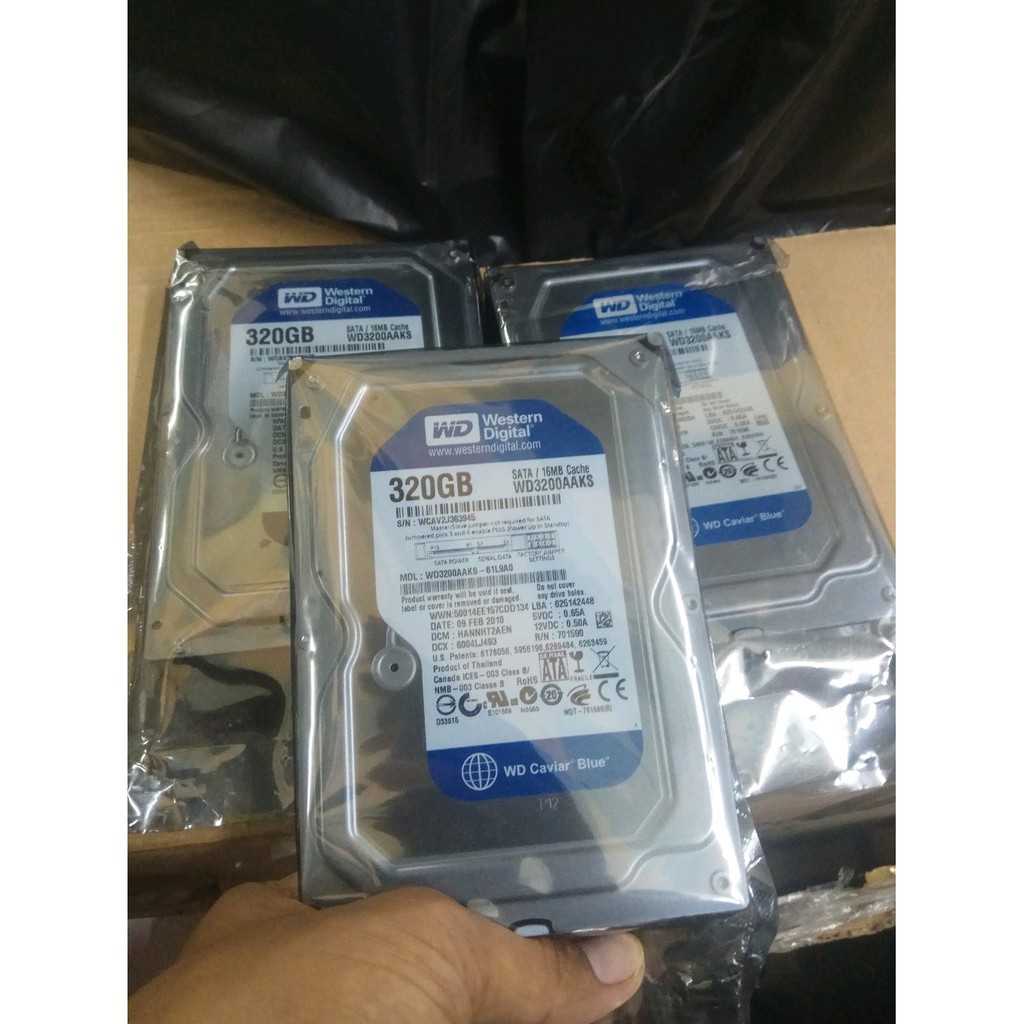 Hardisk HDD PC 3.5 320GB SATA WD garansi 1 TAHUN