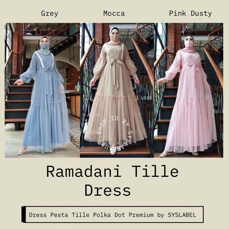 Ramadani Tille Dress - Long Dress Wanita