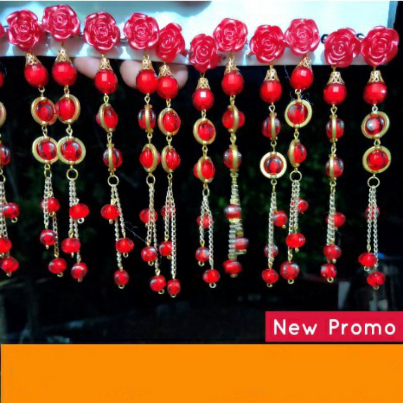 Bros Dagu Juntai Panjang Aksesoris Hijab Jilbab Souvenir