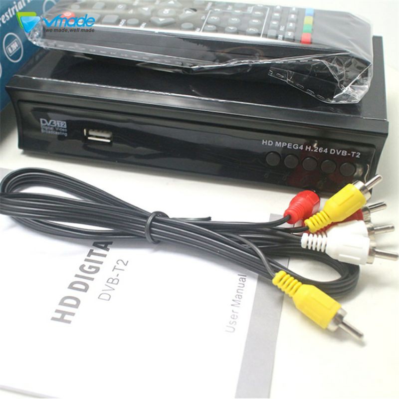 Digital Satellite TV Box Receiver 1080P DVB-T2 