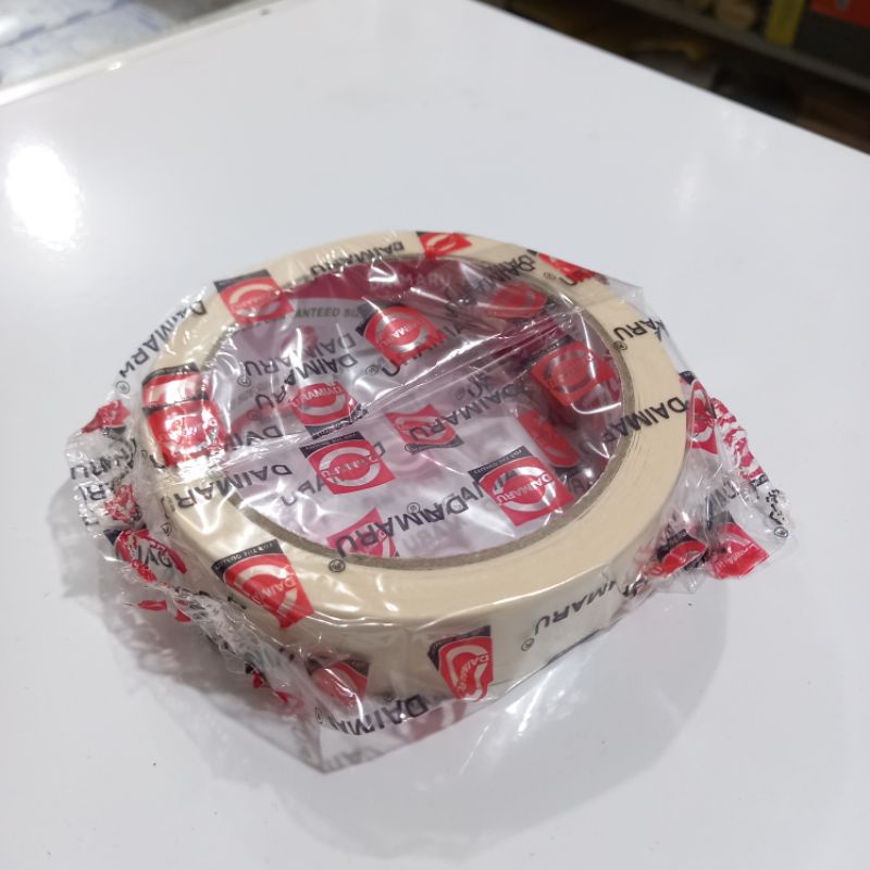 

Lakban Lem Kertas Masking Tape 1 Inchi