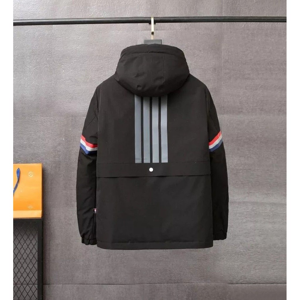 BSTR . JAKET HOODIE PRIA . JAKET HOODIE TASLAN . KOREAN STYLE . JAKET HOODIE LIST TWO SENSOR