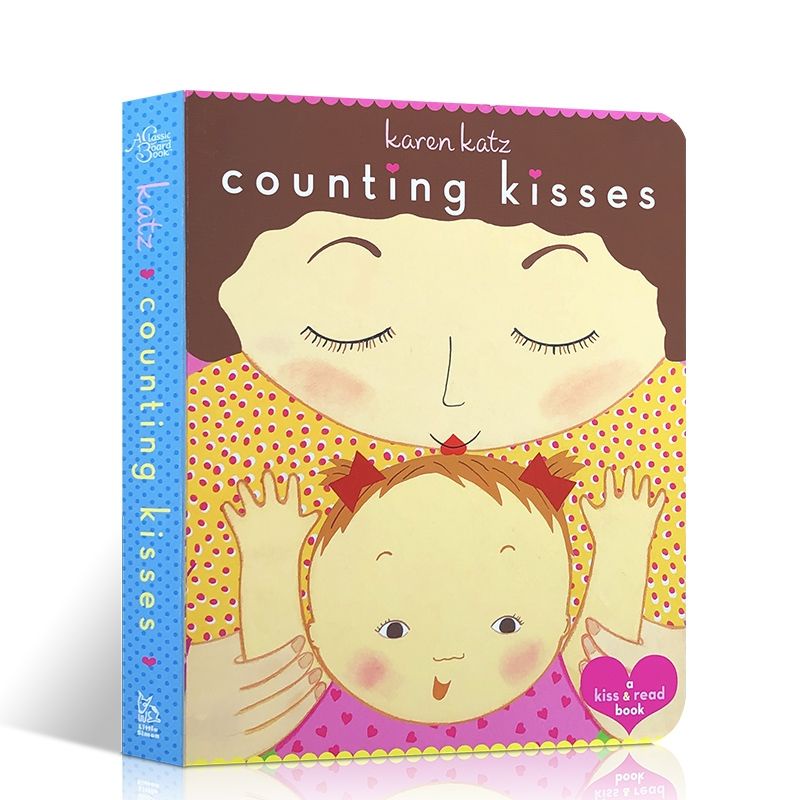 

original guaranteed counting kisses board book by karen katz buku impor buku anak happychild