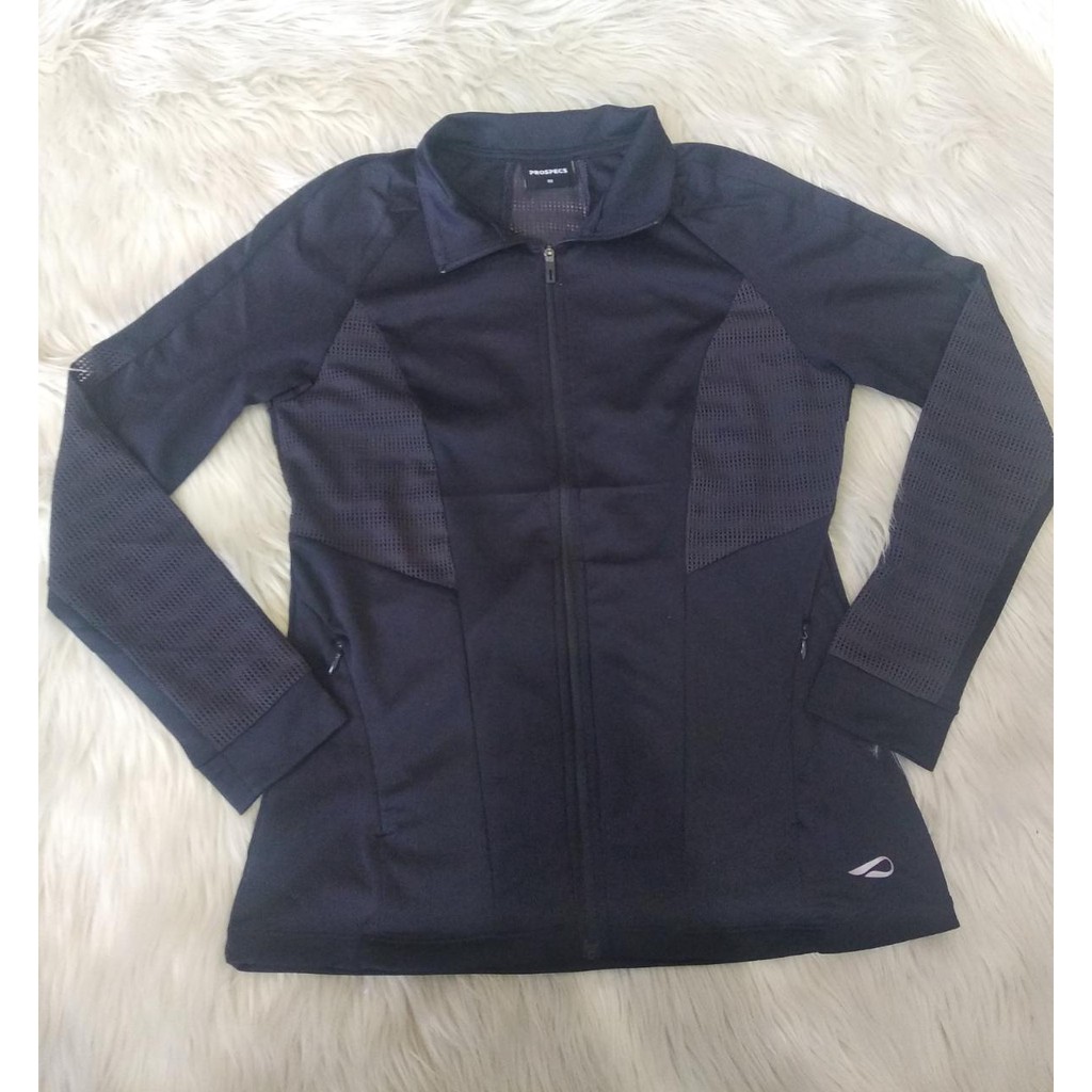 JACKET ATASAN TRAINING wanita PROSPECS Hitam