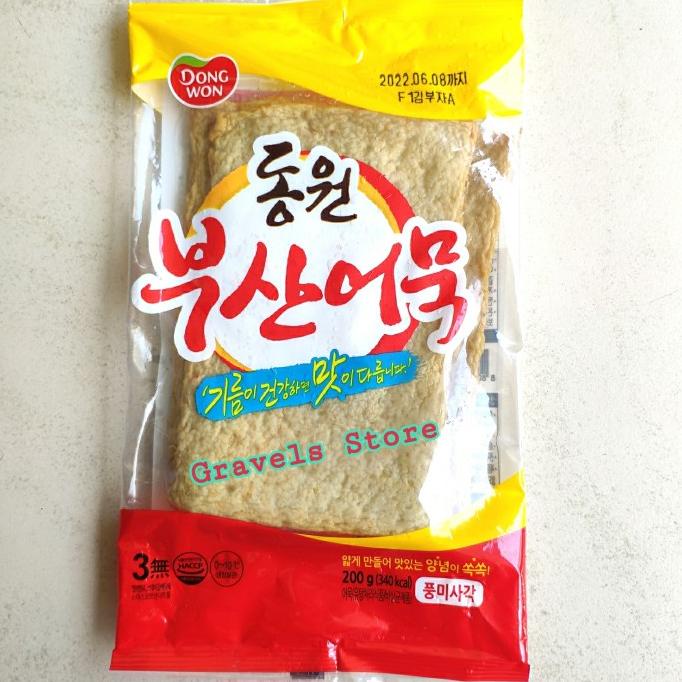 

[200gr] DongWon Eomuk - Odeng Fish Cake Korea - Dong Won Oden Import