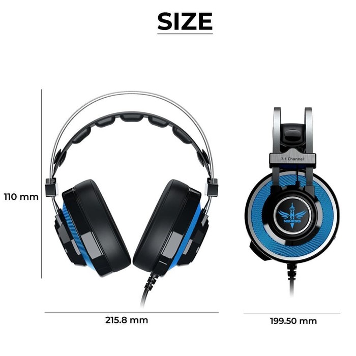 NYK NEMESIS HS-E10 Headset gaming Thunder Edition 10