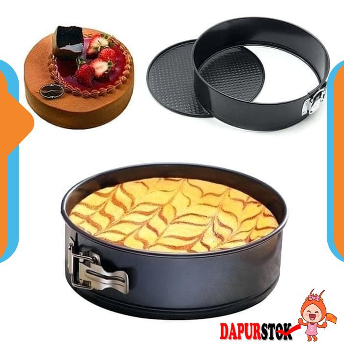 BAKING PAN Removable Teflon Anti Lengket 18 Cm