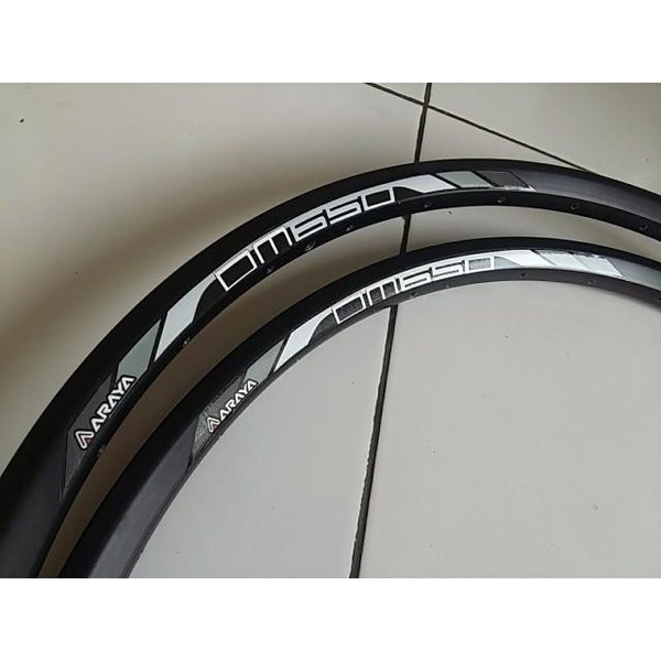 Velg Wheel sepeda gunung 27,5 ARAYA DM 650 double wall rims 32H X 14G