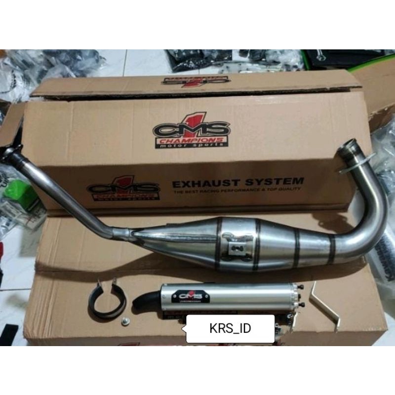 KNALPOT CMS BIG VOLUME NINJA R SS RR ZX 150 ORIGINAL