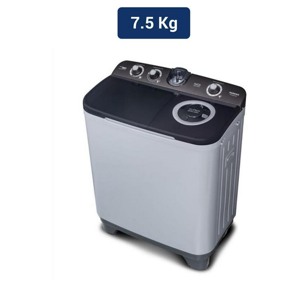 Sanken TW-9927AS Mesin Cuci 2 Tabung / Twin Tub [7.5 KG]