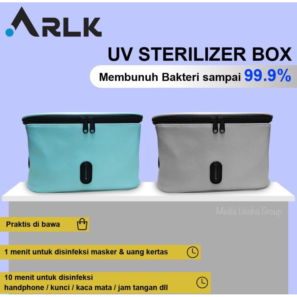 UV Sterilizer Box ARLK - Silver / Blue