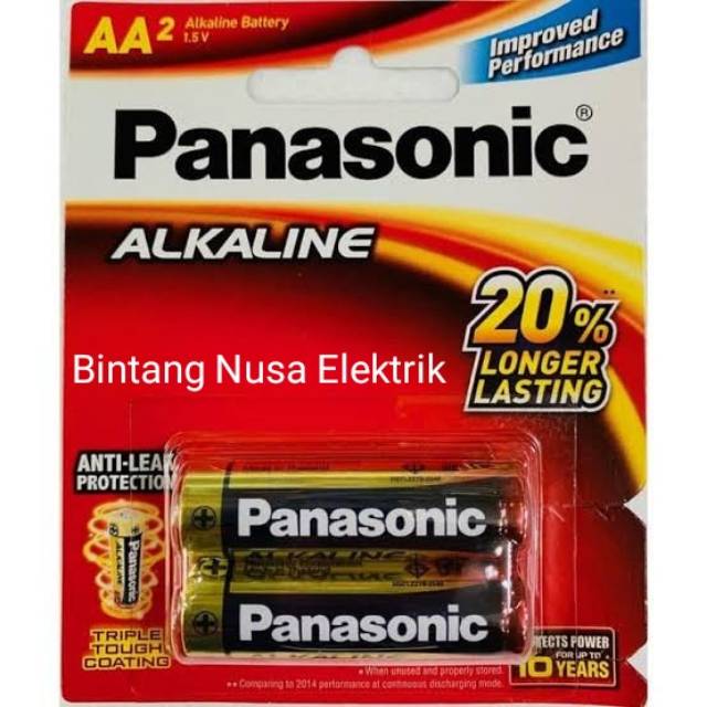 Baterai AA Alkaline Panasonic