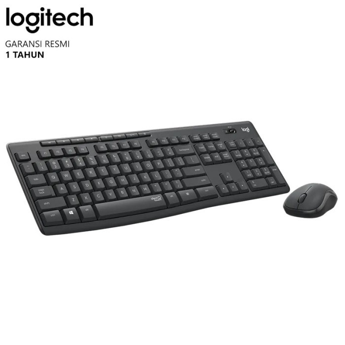 Logitech MK295 / MK-295 Silent Wireless Combo Keyboard dan Mouse