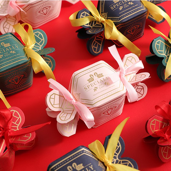 

BXCA box kotak permen natal bingkisan hadiah kado souvenir pernikahan wedding parcel