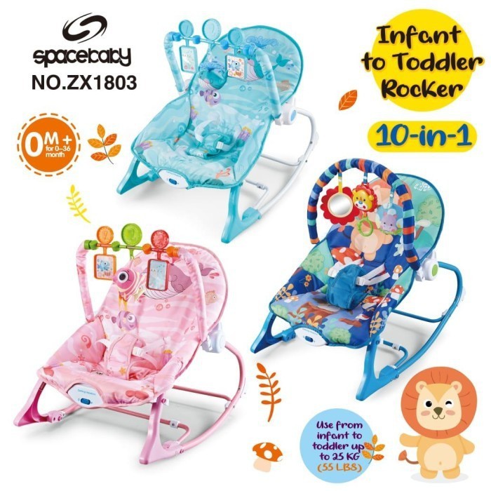 Bouncer Space baby Rocker 3in1