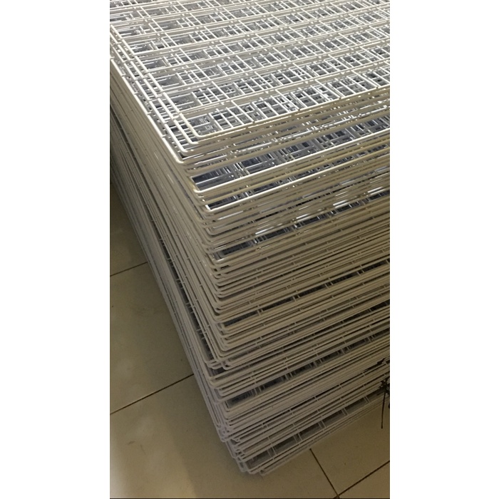 aksesoris-perhiasan-tempat- jaring ram besi dinding tebal 45 cm x 95 cm gantungan masker -tempat-