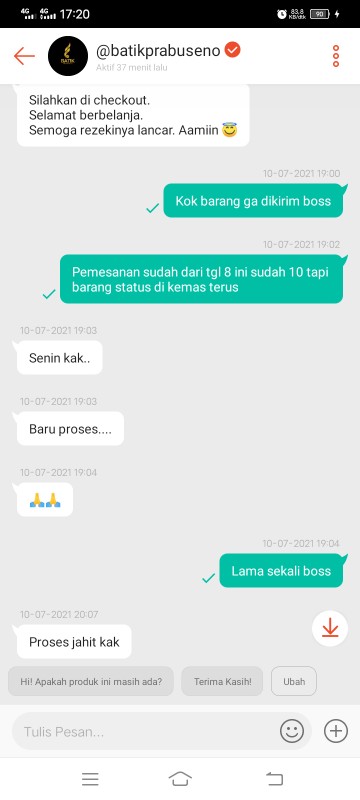 Dewananda Kemeja Batik Pria Lengan Panjang Slimfit Hem Baju Seragam Kerja Kantor Modern Premium