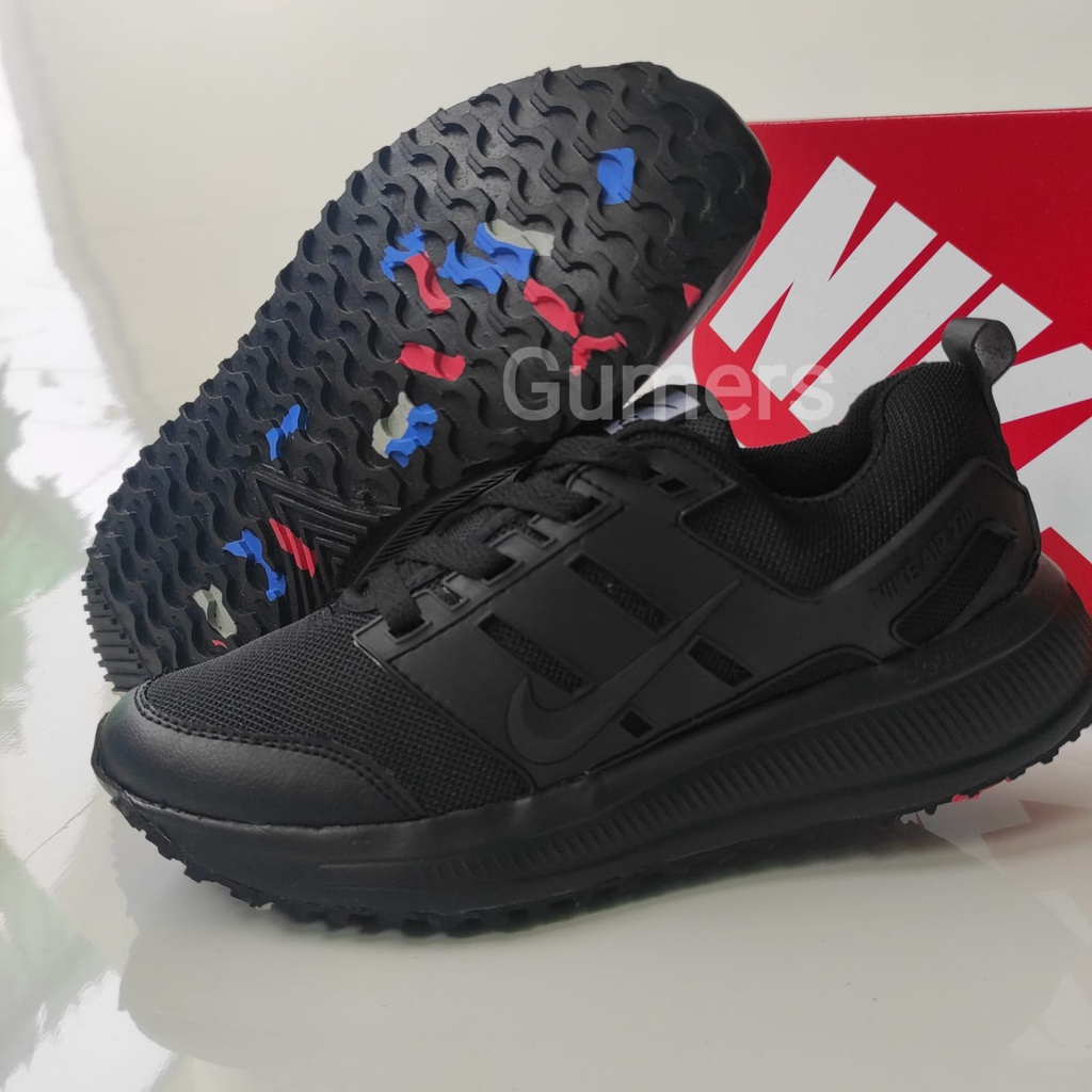 SEPATU  HITAM POLOS FULL BLACK / SNEAKERS PRIA DAN WANITA / SEPATU COUPLE / SEPATU SEKOLAH/SEPATU KERJA HITAM / SNEAKERS PASANGAN SNEAKERS  WANITA / SEPATU WANITA TERBARU / LENTUR DAN RINGAN / SEPATU JOGGING / SEPATU OLAHRAGA WANITA / SEPATU SPORT