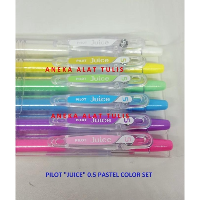 

PILOT " JUICE " 0.5 MM SET 6 / LJU-60EF-6-EX