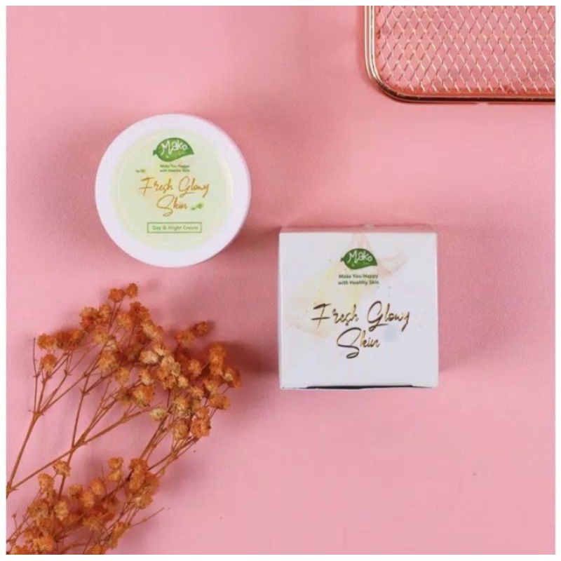 Resmi Free Spatula Mako By Seris Fresh Glowy Skin Day Night Cream Shopee Indonesia