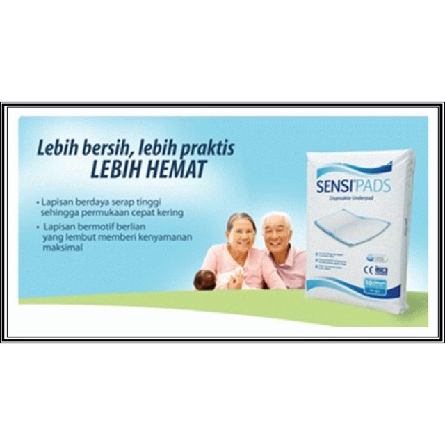 Perlak Alas Ompol SENSI PADS - Alas Pipis Training Kucing Anjing LARGE 60x90cm Sensipad Sensipads Under Pad