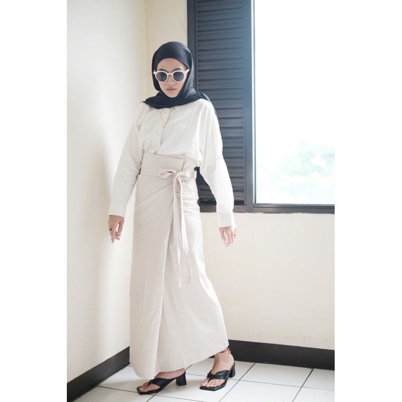 Tytyneeds Wrap Skirt | Linen Skirt