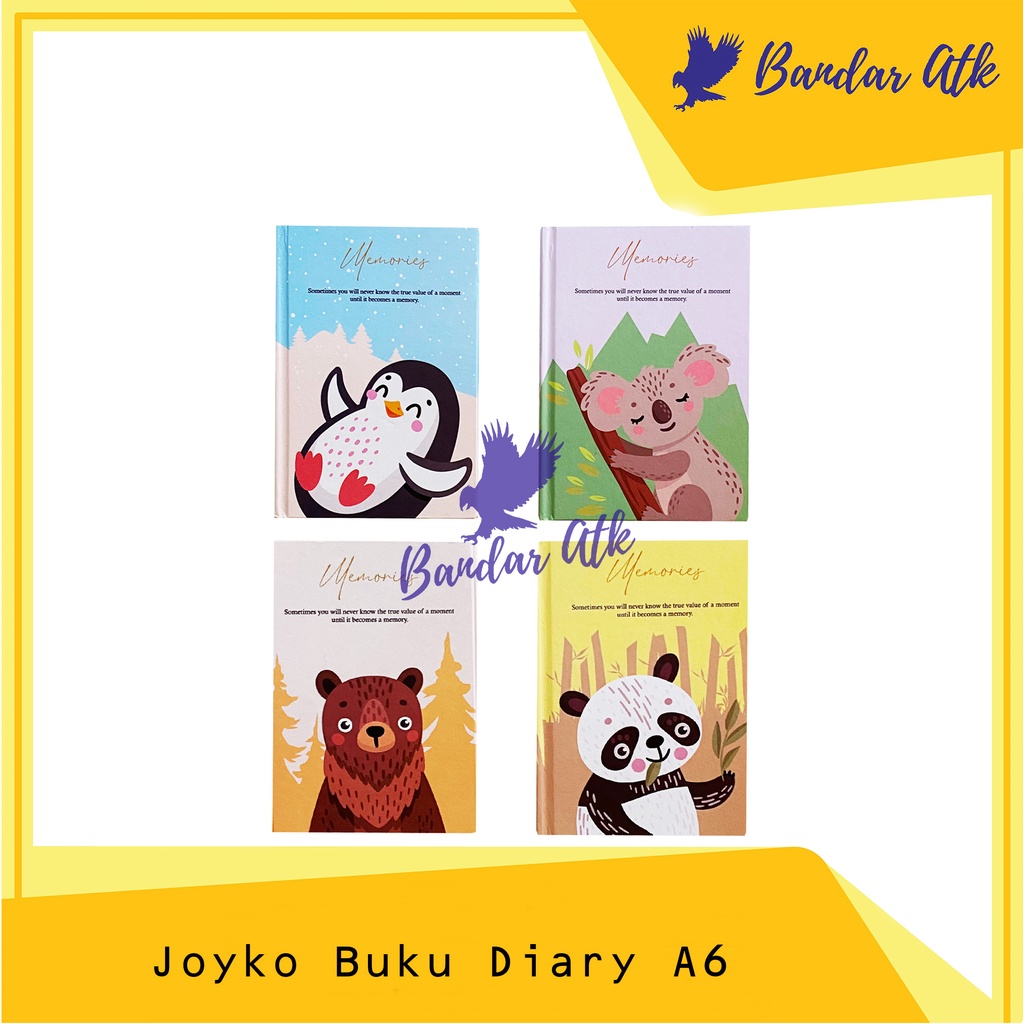 

JOYKO Buku Tulis Notebook Notes Catatan Jurnal DIARY D-1115M [1 PCS]